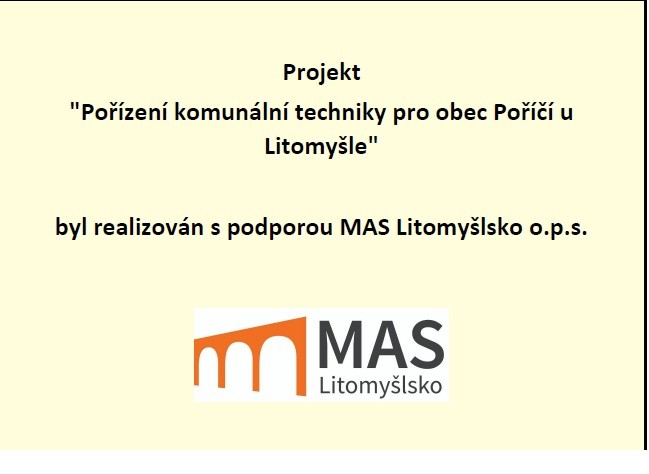 pořízení komunální techniky