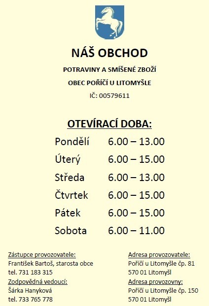 otevírací doba